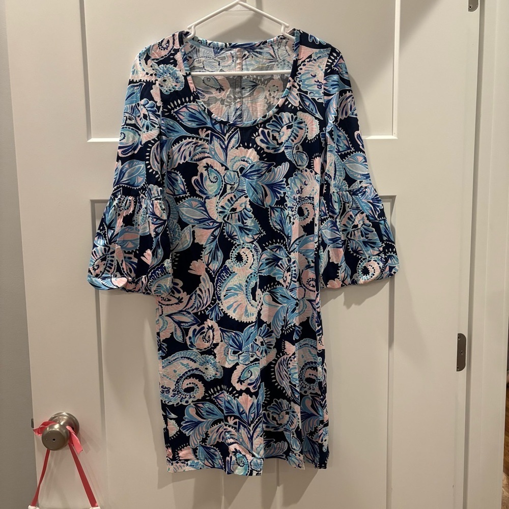 Lilly Pulitzer Carlile Dress Holy Flockamolie